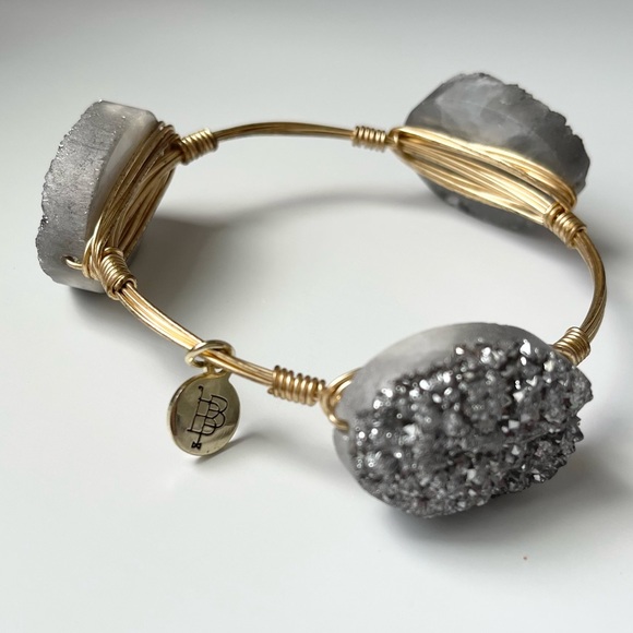 Bourbon & Bowties Drusy Bangle - Picture 2 of 4